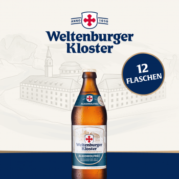 Weltenburger Kloster Alkoholfrei - Pack 12x 0,5 Ltr.