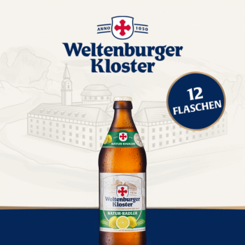 Weltenburger Kloster Natur-Radler - Pack 12x 0,5 Ltr. 
