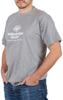 Weltenburger Kloster T-Shirt grau - Stück XXXL