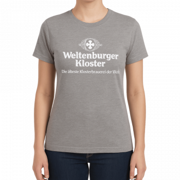 Weltenburger Kloster T-Shirt grau - Stück in XXL